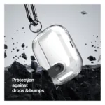 Θήκη TPU & PC Dux Ducis PECL Apple AirPods 4 με Γάντζο Διάφανο | Shopin.gr