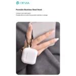 Θήκη Σιλικόνης Devia Apple AirPods 4 Naked Μαύρο | Shopin.gr
