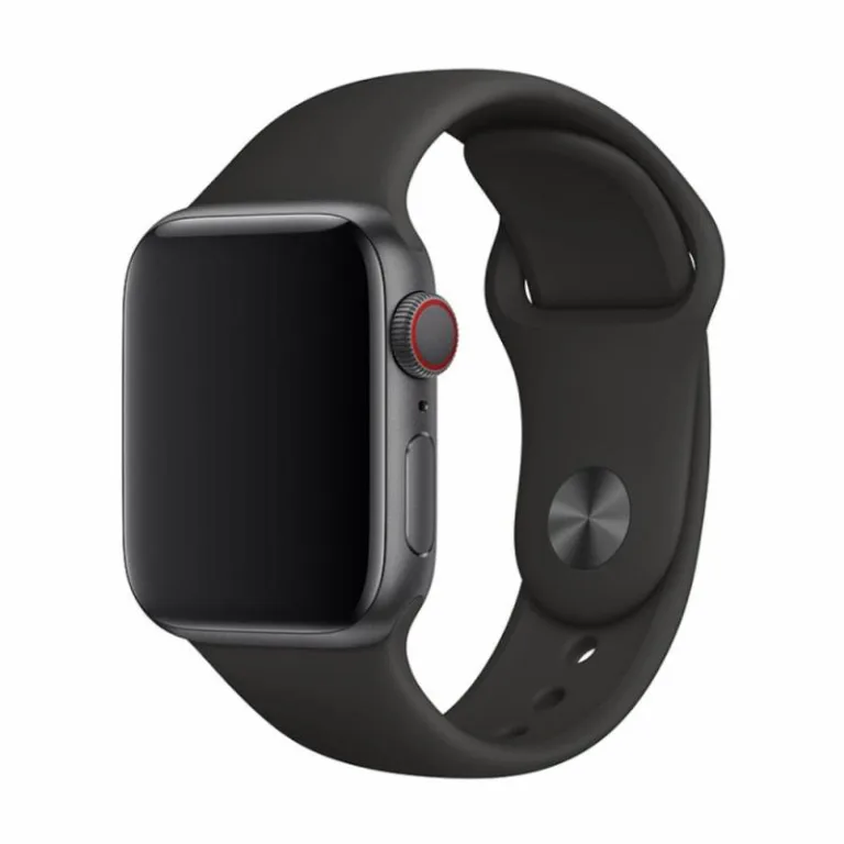 Λουράκι Devia Sport Apple Watch (38/ 40/ 41mm) Deluxe Μαύρο | Shopin.gr