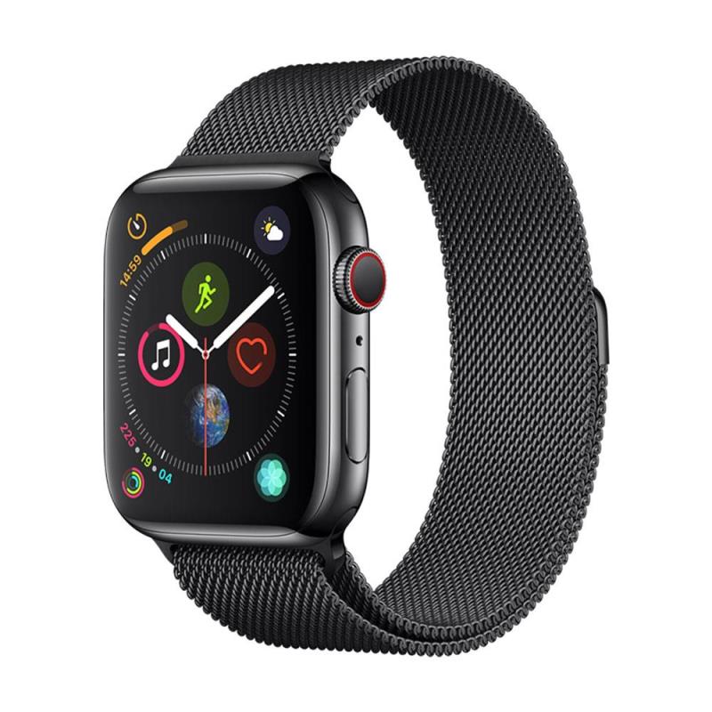 Λουράκι Devia Milanese Loop Apple Watch (38/ 40/ 41mm) Elegant Μαύρο | Shopin.gr