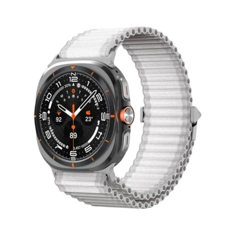 Λουράκι Dux Ducis Nylon Woven YC Series Samsung Watch Ultra 47mm Λευκό | Shopin.gr