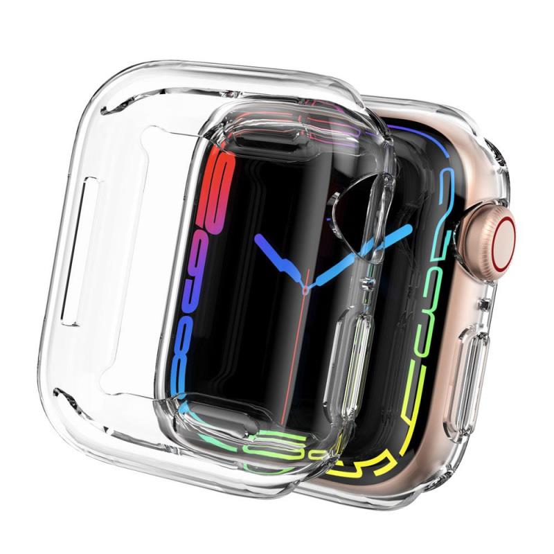 Θήκη TPU Ahastyle WA05 Premium Apple Watch 7 41mm Διάφανο (2 τεμ.) | Shopin.gr