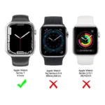 Θήκη PC Ahastyle WG59 Apple Watch 7/ 8/ 9 41mm Ματ Διάφανο & Μαύρο (2 τεμ.) | Shopin.gr