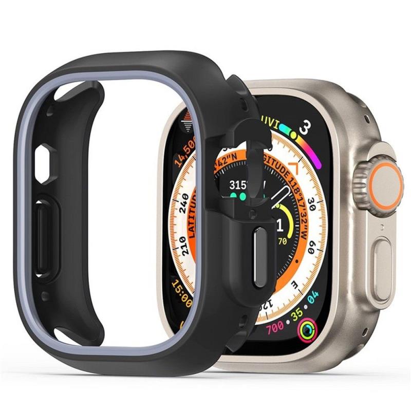 Θήκη PC Dux Ducis Bamo Apple Watch Ultra/ Ultra 2/ Ultra 3 49mm Μαύρο-Γκρι | Shopin.gr