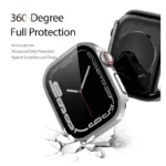 Θήκη PC Dux Ducis Hamo Metallic Apple Watch 10 42mm Ασημί | Shopin.gr