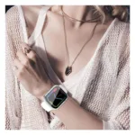 Θήκη PC με Tempered Glass Ahastyle WG65 Premium Apple Watch Ultra 1/ 2/ 3 49mm Μαύρο-Διάφανο (2 τεμ.) | Shopin.gr