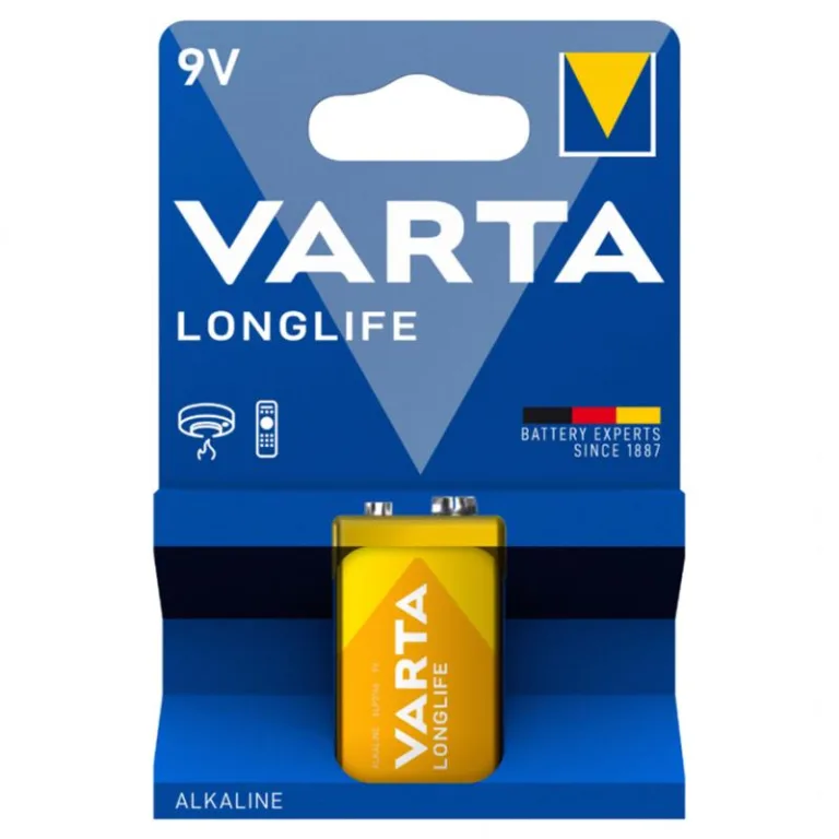 Μπαταρία Alkaline Varta Longlife 6LP3146 9V (1 τεμ.) | Shopin.gr