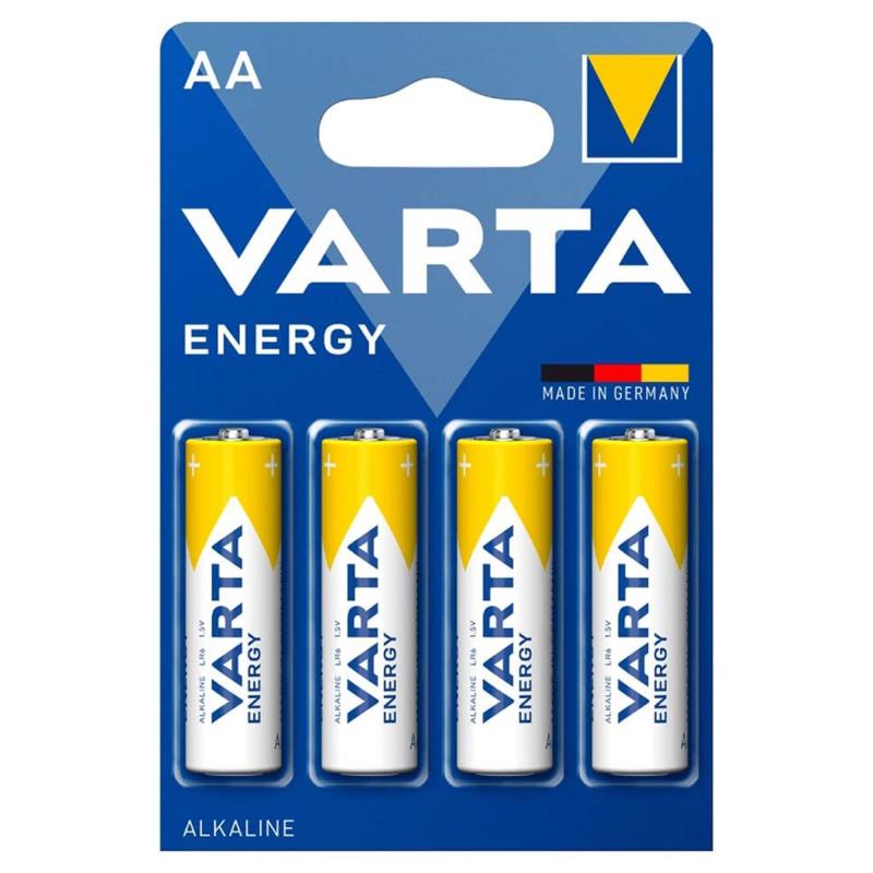 Μπαταρία Simply Alkaline Varta Energy AA LR06 (4 τεμ.) | Shopin.gr