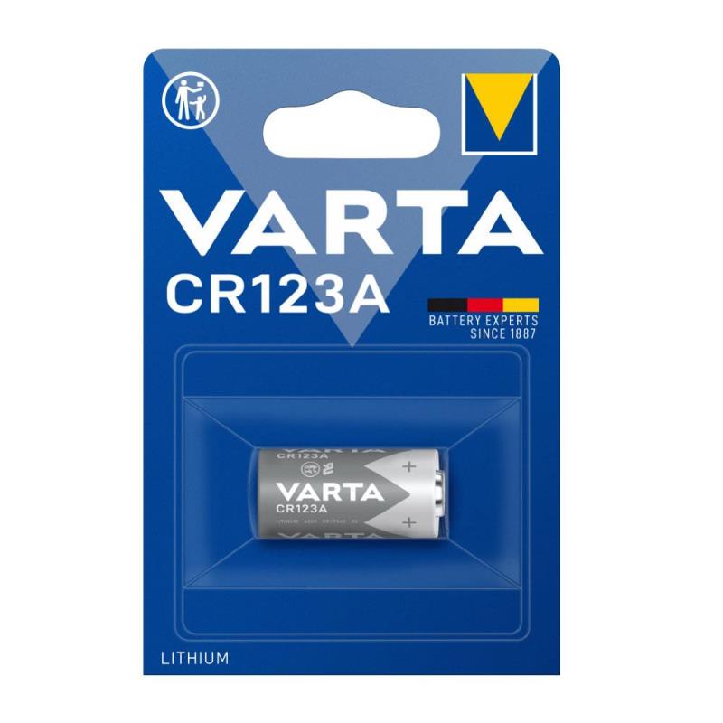 Μπαταρία Alkaline Varta CR123A 3V (1 τεμ) | Shopin.gr