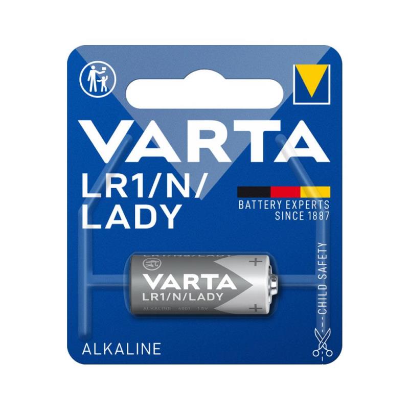 Μπαταρία Alkaline Varta LR1 LADY N 1.5V (1 τεμ) | Shopin.gr