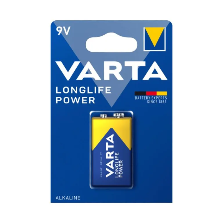 Μπαταρία Alkaline Varta Longlife Power 6LP3146 9V (1 τεμ.) | Shopin.gr