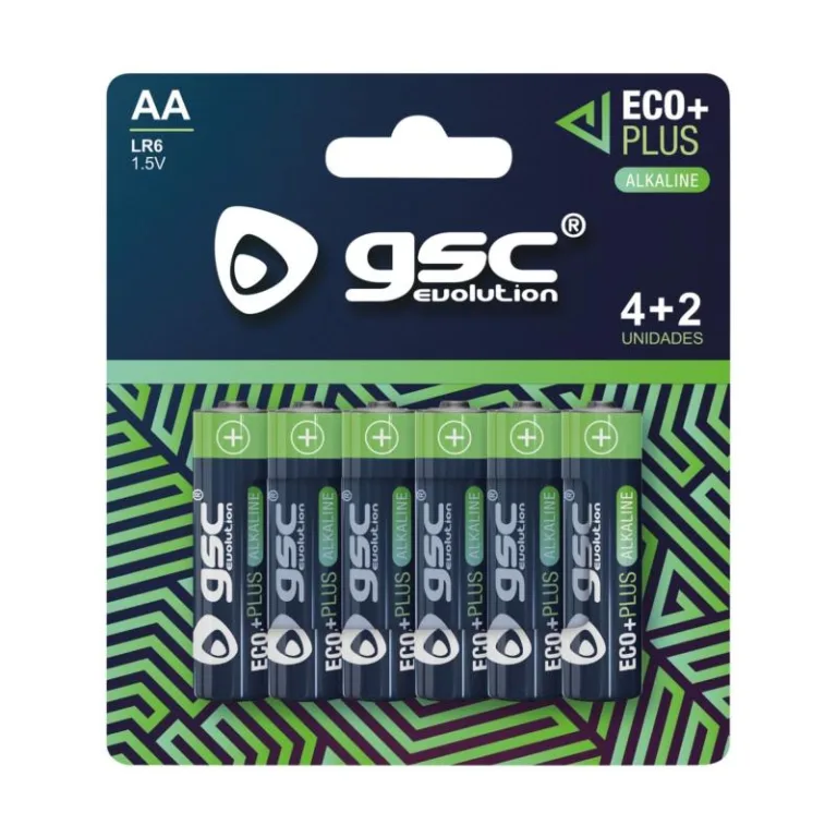 Μπαταρία GSC Alkaline EcoPlus AA LR06 (6 τεμ.) | Shopin.gr