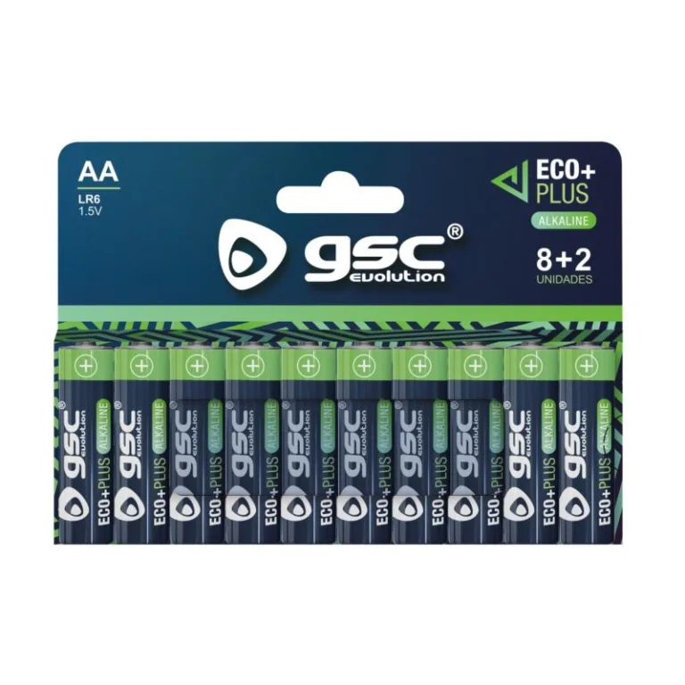 Μπαταρία GSC Alkaline EcoPlus AA LR06 (10 τεμ.) | Shopin.gr
