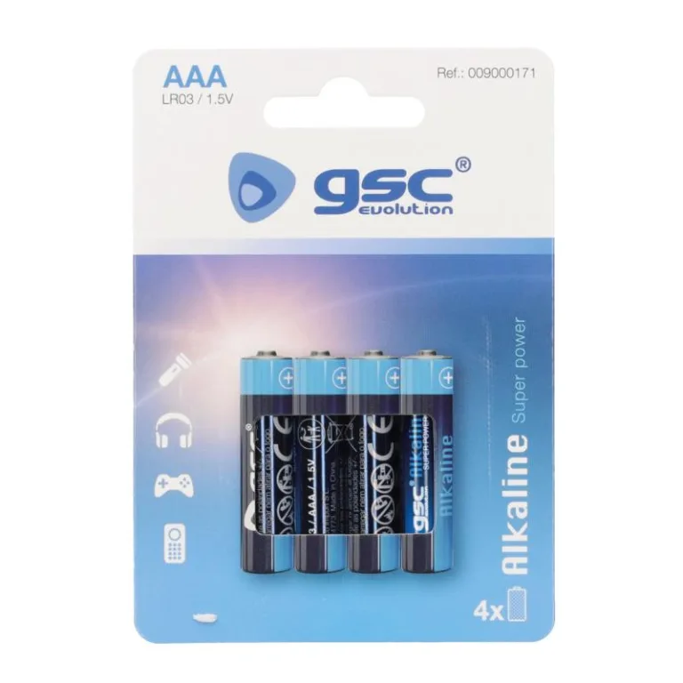 Μπαταρία GSC Alkaline Super Power AAA LR03 (4 τεμ.) | Shopin.gr