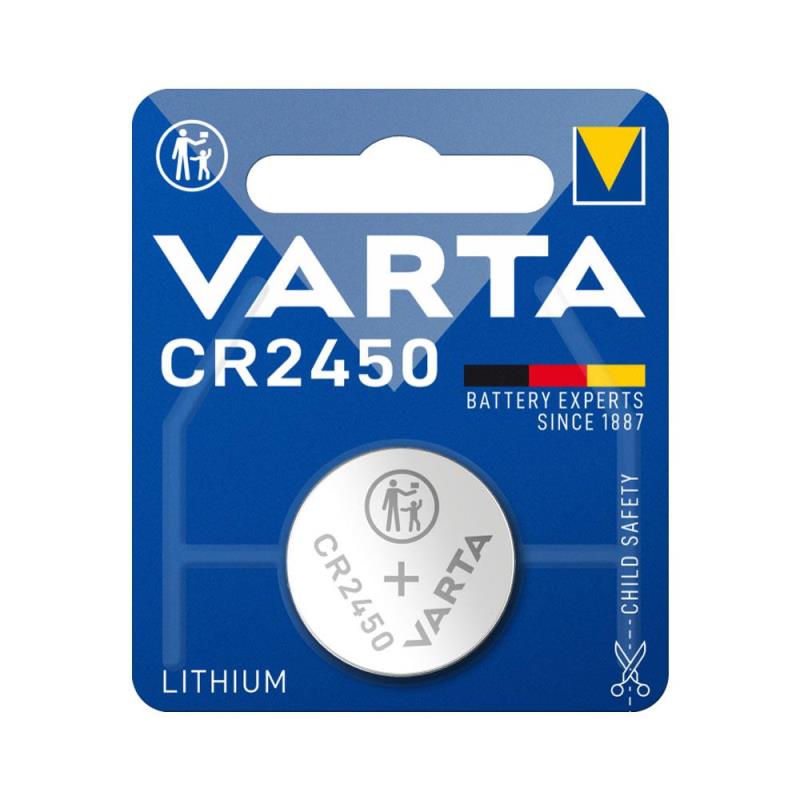 Lithium Button Cells Varta CR2450 (1 τεμ) | Shopin.gr