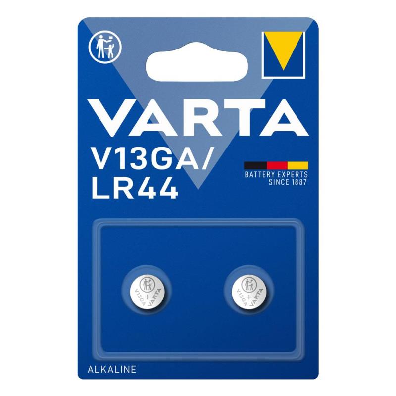 Μπαταρία Alkaline Varta V13GA LR44 1.5V (2 τεμ.) | Shopin.gr