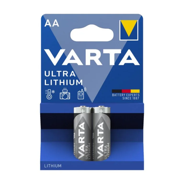 Μπαταρία Lithium Varta Ultra AA LR06 (2 τεμ.) | Shopin.gr