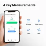 Ζυγαριά Δαπέδου Smart Noerden BIMI Λευκό | Shopin.gr