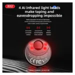 Ανιχνευτής Καμερών XO CRP02 Μαύρο | Shopin.gr