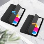 Θήκη Flip Smart inos Apple iPad 10.9" (2022) με TPU & SC Pen Μαύρο | Shopin.gr