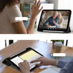 Θήκη Flip Smart inos Apple iPad 10.9" (2022) με TPU & SC Pen Μαύρο | Shopin.gr