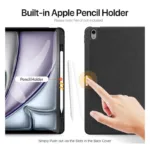 Θήκη TPU Flip Shock Proof Dux Ducis Domo Apple iPad Air 13.0" (2024) Μαύρο | Shopin.gr