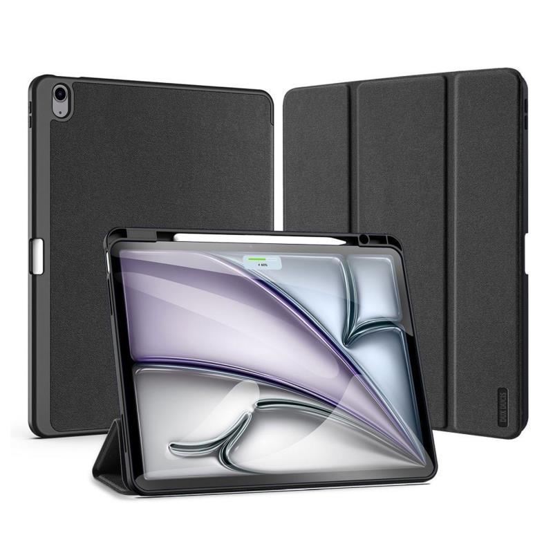 Θήκη TPU Flip Shock Proof Dux Ducis Domo Apple iPad Air 13.0" (2024) Μαύρο | Shopin.gr