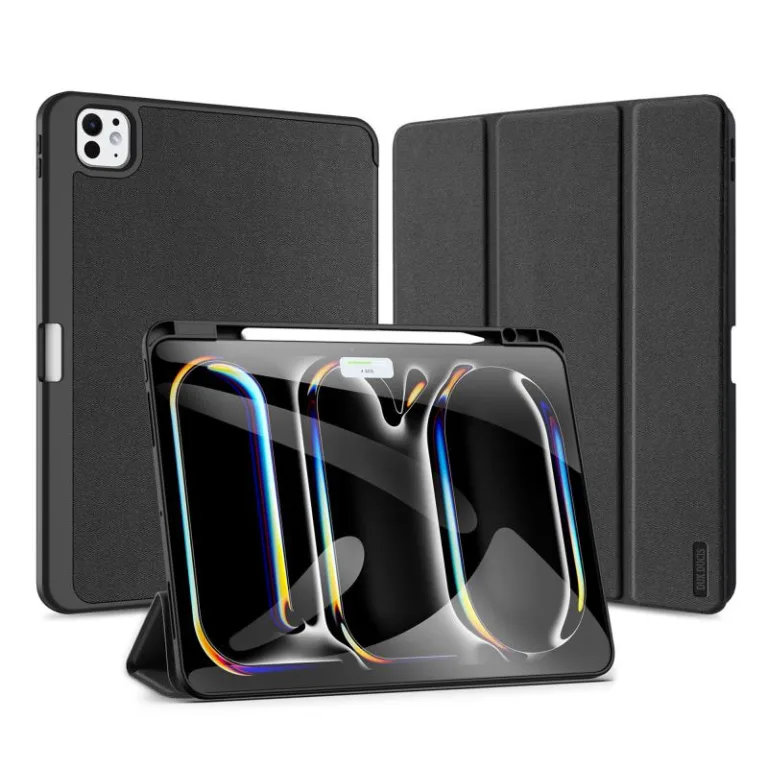 Θήκη TPU Flip Shock Proof Dux Ducis Domo Apple iPad Pro 13.0" (2024) Μαύρο | Shopin.gr