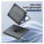 Θήκη TPU Flip Shock Proof Dux Ducis LCGH Apple MacBook Pro 14.0" (2021/2023/2024) Μαύρο | Shopin.gr