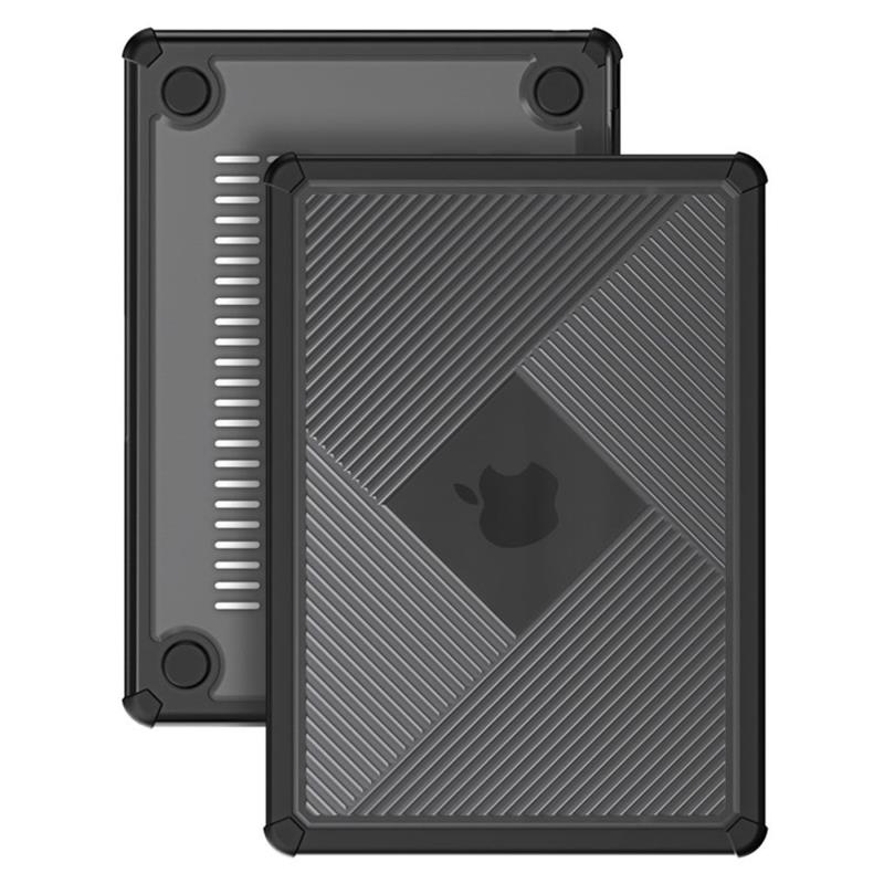 Θήκη TPU Flip Shock Proof Dux Ducis LCGH Apple MacBook Pro 14.0" (2021/2023/2024) Μαύρο | Shopin.gr