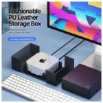 Κουτί Αποθήκευσης PU Leather Dux Ducis Apple Mac mini Μαύρο | Shopin.gr
