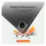 Θήκη TPU Flip Shock Proof Dux Ducis Domo Samsung X110 Galaxy Tab A9 8.7" Wi-Fi/ X115 Galaxy Tab A9 8.7" 4G/ X135 Galaxy Tab A11 8.7" Wi-Fi Μαύρο | Shopin.gr