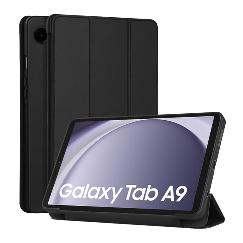 Θήκη Flip Smart inos Samsung X110 Galaxy Tab A9 8.7" Wi-Fi/ X115 Galaxy Tab A9 8.7" 4G Μαύρο | Shopin.gr