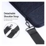 Θήκη Laptop Ώμου Dux Ducis LBJB για Laptop/ Macbook/ Notebook/ Tablet 14.0"-15.4" Σκούρο Γκρι | Shopin.gr