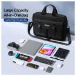 Θήκη Laptop Ώμου Dux Ducis Edge για Laptop/ Macbook/ Notebook/ Tablet 14.0"-15.4" Large Capacity Μαύρο | Shopin.gr