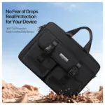 Θήκη Laptop Ώμου Dux Ducis Edge για Laptop/ Macbook/ Notebook/ Tablet 14.0"-15.4" Large Capacity Μαύρο | Shopin.gr