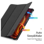 Θήκη TPU Flip Shock Proof Dux Ducis Domo Lenovo Tab K11 Plus 11.45" Μαύρο | Shopin.gr