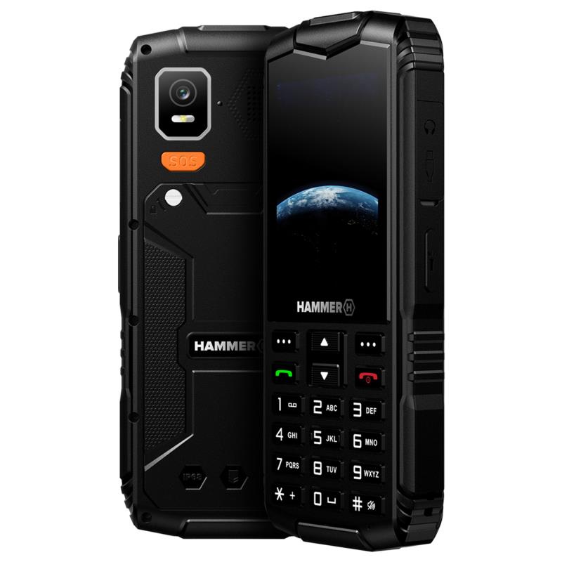 Κινητό Τηλέφωνο Hammer Horizon LTE (Dual SIM) Μαύρο | Shopin.gr