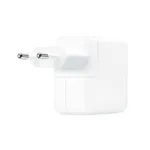 Φορτιστής Ταξιδίου με Διπλή Έξοδο USB C Apple MW2K3 35W Λευκό | Shopin.gr