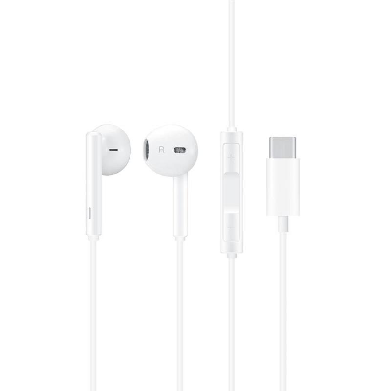 Hands Free Stereo Huawei CM33 USB C Λευκό | Shopin.gr