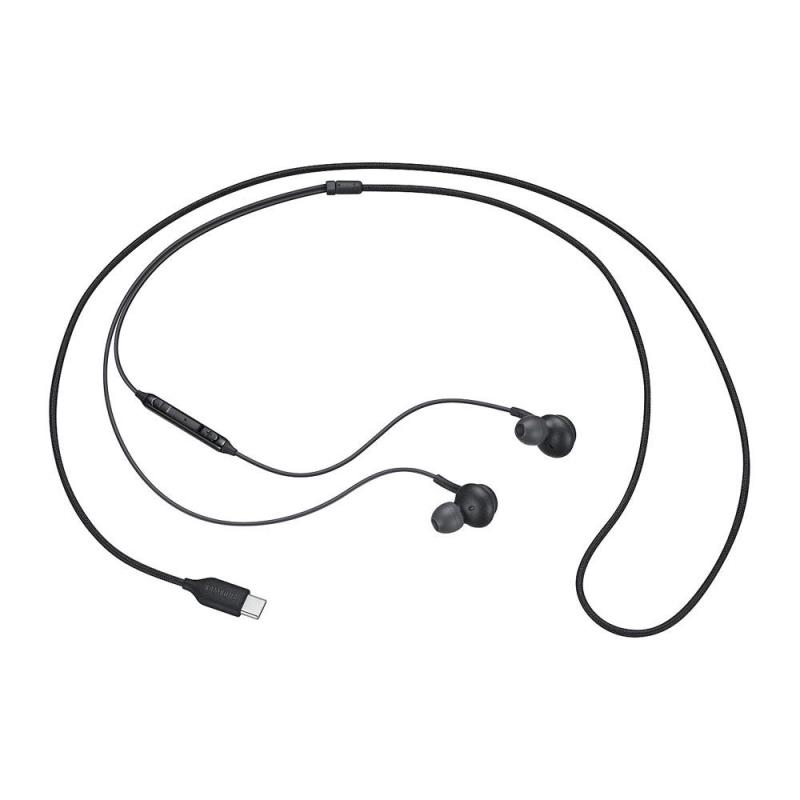 Hands Free Stereo Samsung EO-IC100BBEG USB C Μαύρο | Shopin.gr