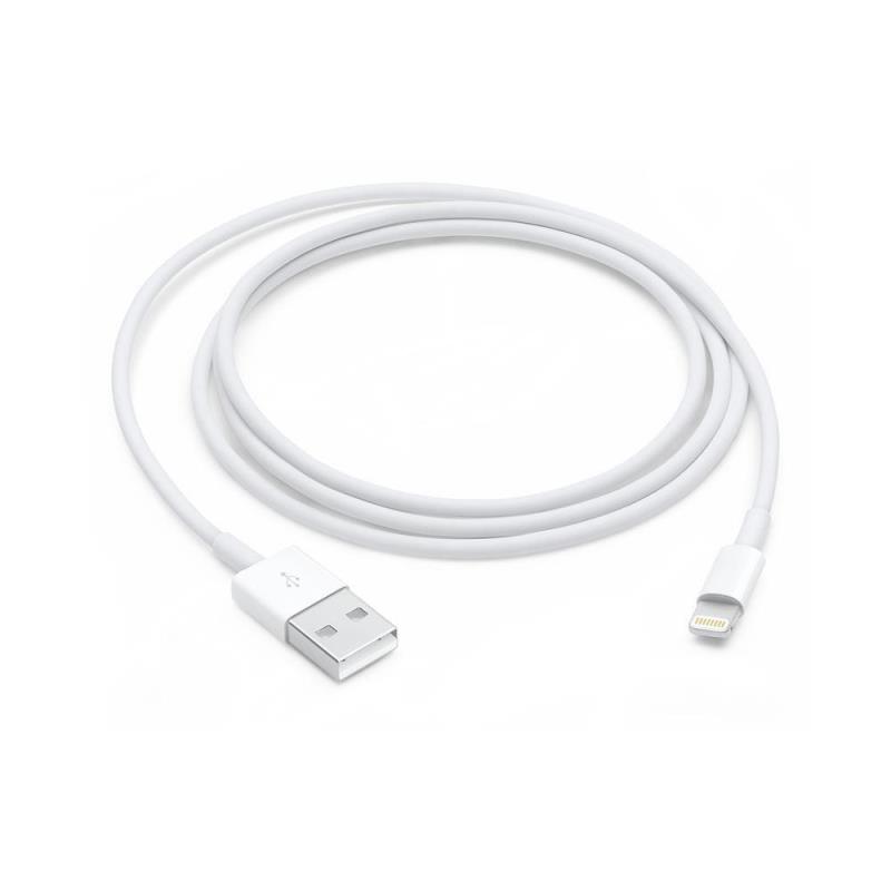Kαλώδιο Apple MXLY2 USB A σε Lightning 1m Λευκό | Shopin.gr