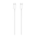 Kαλώδιο Apple Braided MW493 USB C σε USB C 60W 1m Λευκό | Shopin.gr