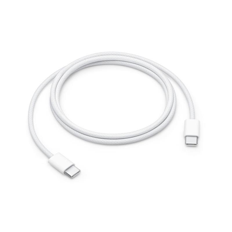 Kαλώδιο Apple Braided MW493 USB C σε USB C 60W 1m Λευκό | Shopin.gr