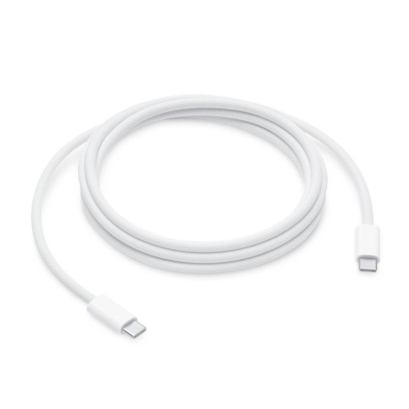 Kαλώδιο Apple Braided MYQT3 USB C σε USB C 240W 2m Λευκό | Shopin.gr