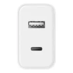 Φορτιστής Ταξιδίου Ταχείας Φόρτισης Xiaomi AD332EU με Διπλή Έξοδο USB A & USB C PD 3.0 33W Λευκό | Shopin.gr
