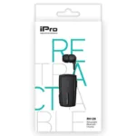 Ακουστικό Bluetooth iPro RH120 Retractable Μαύρο | Shopin.gr
