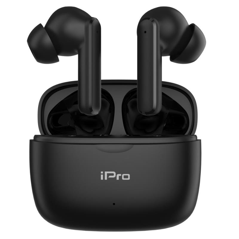 True Wireless Ακουστικά Bluetooth iPro TW300 Plus Μαύρο | Shopin.gr