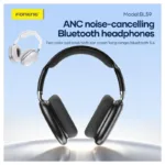 Ασύρματα Ακουστικά Κεφαλής Foneng BL59 ANC Noise Canceling Ασημί | Shopin.gr