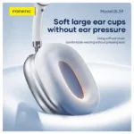 Ασύρματα Ακουστικά Κεφαλής Foneng BL59 ANC Noise Canceling Ασημί | Shopin.gr